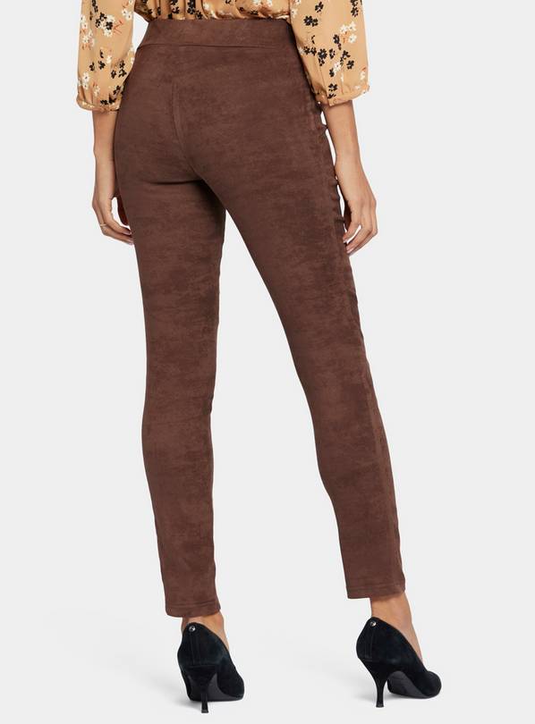 Faux 2025 suede trousers